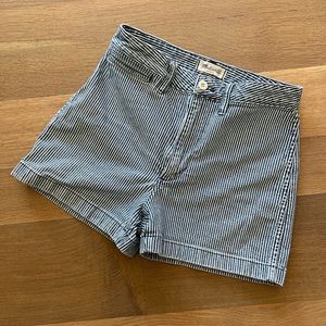 Madewell striped shorts